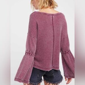 Free People We The Free Waffle Shirt